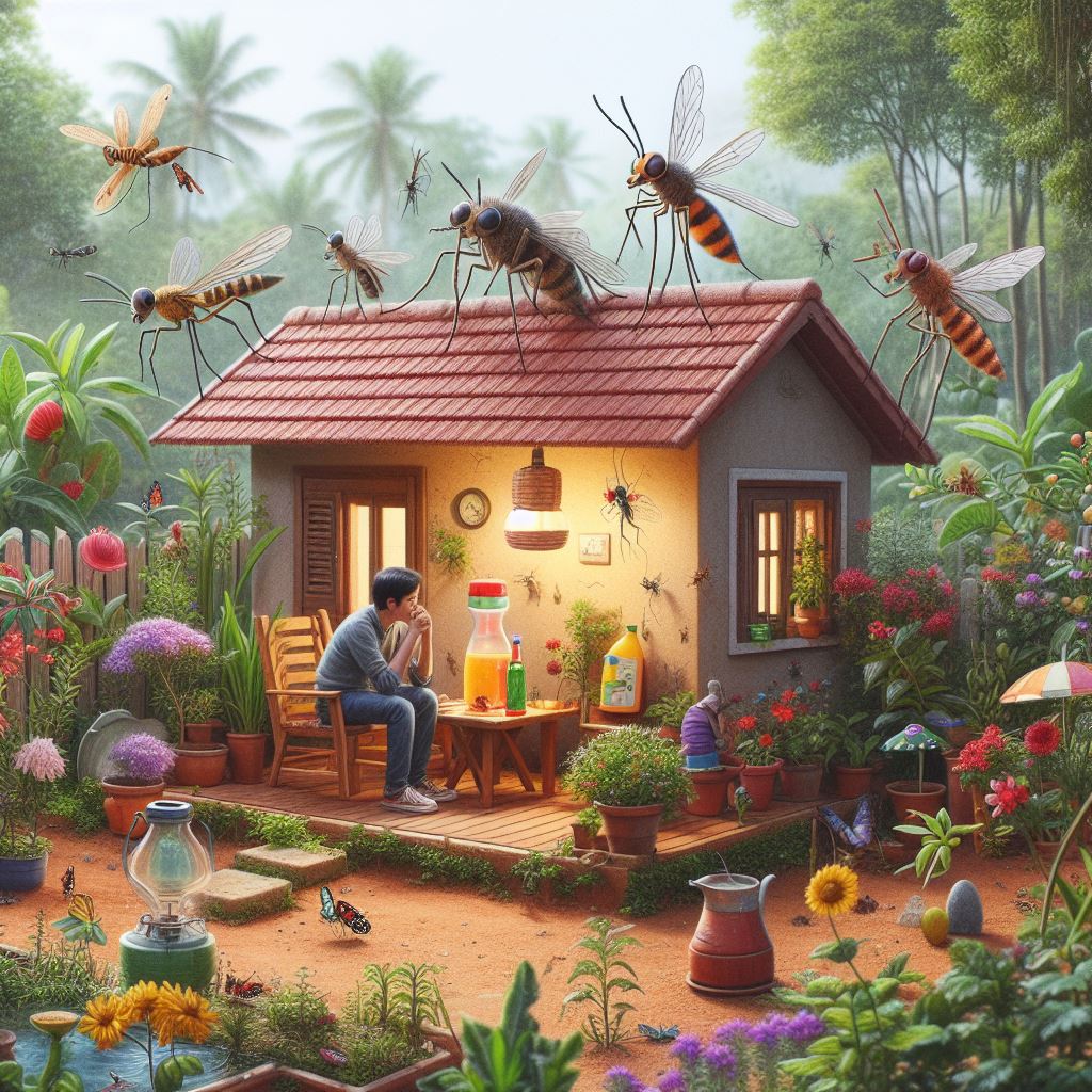 I have a mosquito problem in my Bangalore garden, what can I do?